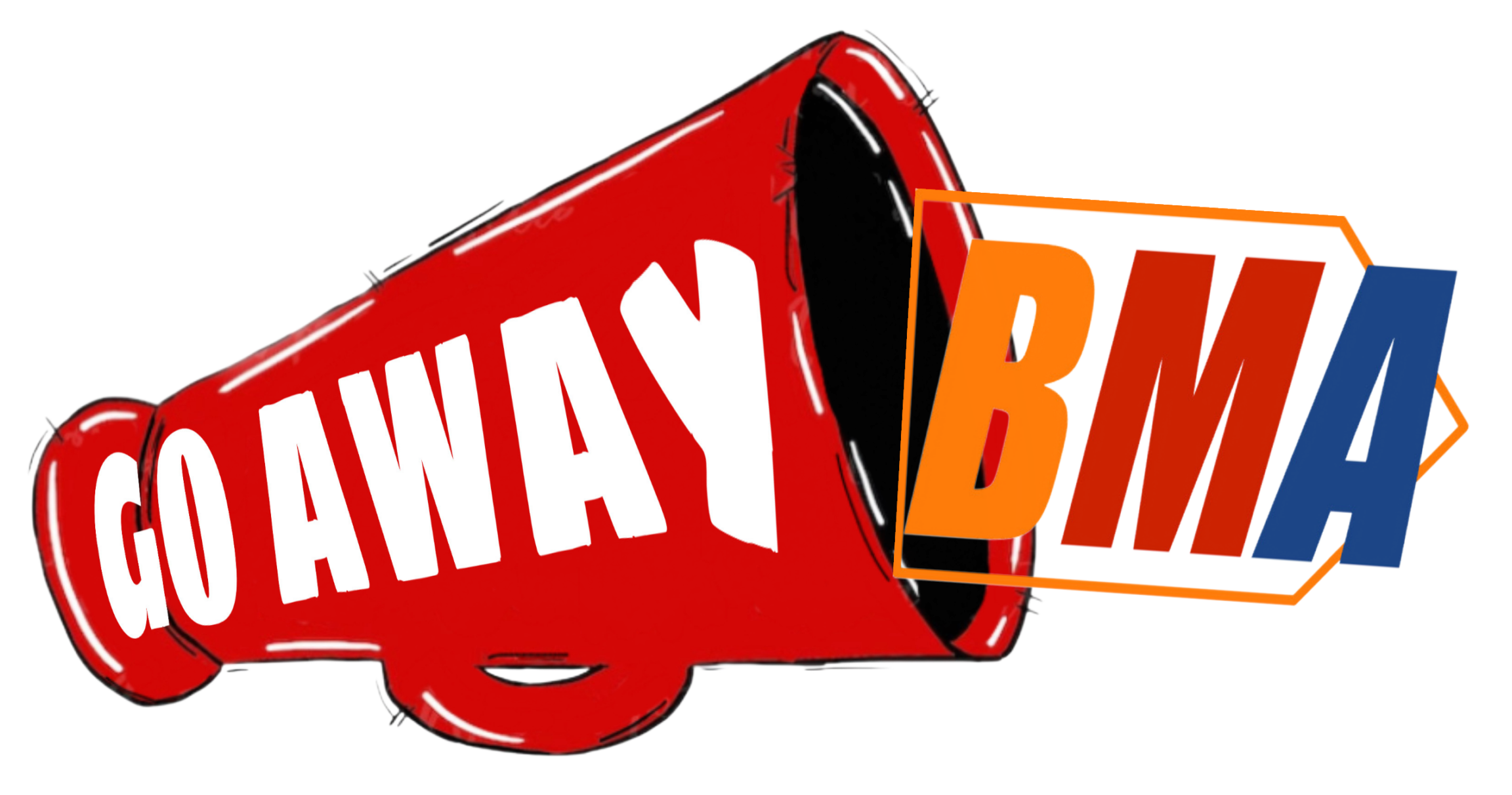 Go Away BMA Logo